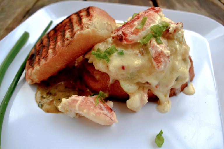 Dungeness Crab Melt with Tillamook Cheddar Cheese OUT WEST Food