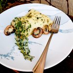 Mushrooms and Greens Lasagna combines layers of creamy mornay sauce with wilted bok choy to create a meatless favorite.