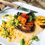 Balsamic & Hot Honey Grilled Pork Chops are sweet and tangy with a slight touch of heat and char from the grill.