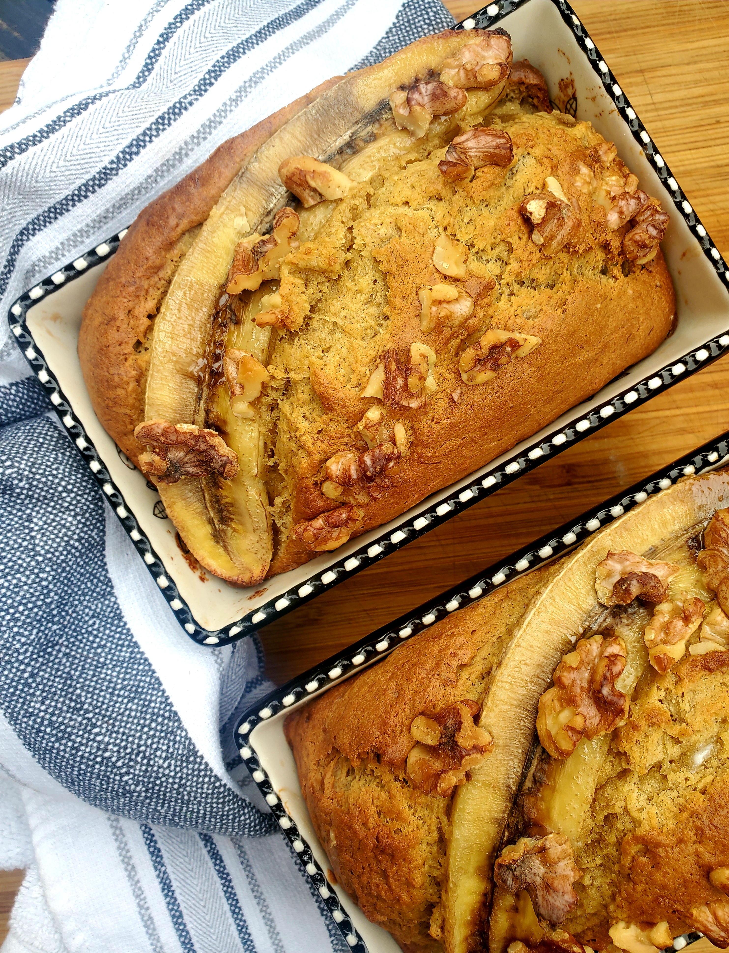 A simple banana bread recipe that let's the banana shine.