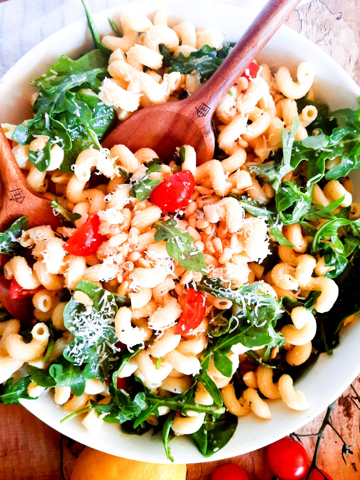 Out West's Lemon Arugula Pasta Salad OUT WEST Food & Lifestyle